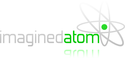ImaginedAtom New Orleans web design logo